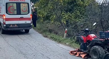 BURSA'da ATV Kazası! Dingili Çıkan Araç Devrildi: 1'i Ağır 2 Kişi Yaralandı