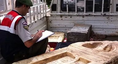 BURSA'DA TARİHİ ESER KAÇAKÇILIĞI OPERASYONU: ROMA DÖNEMİ ESERLERİ ELE GEÇİRİLDİ