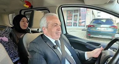 Başkan Özdemir anneler için direksiyona geçti