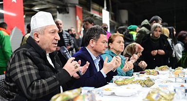 Bursa Çiftehavuzlar’da iftar bereketi