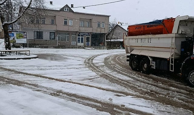 Bursa Nilüfer’de kapanan köy yolları yeniden açıldı