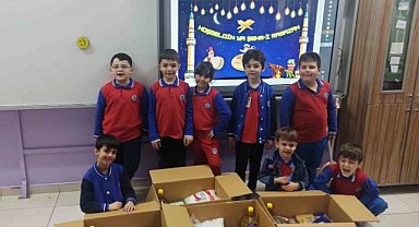 Minik ellerin büyük yüreği