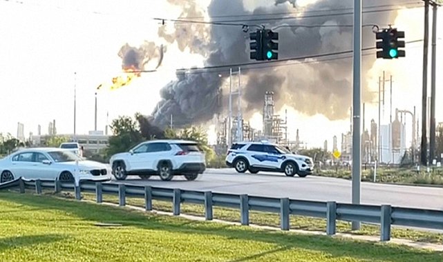 ABD'de petrol rafinerisinde patlama