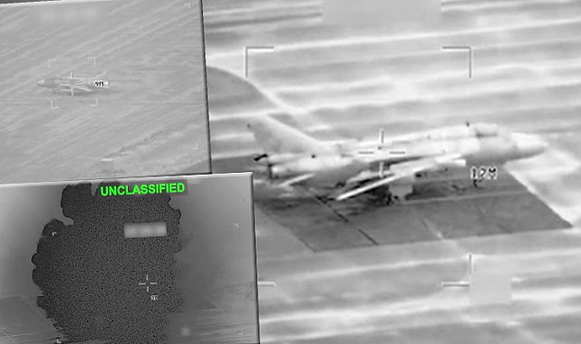 ABD görüntüleri yayınladı: İran savaş uçakları böyle vuruldu