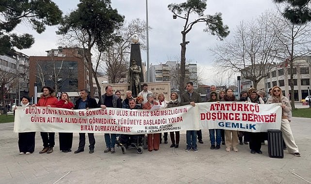 ADD Gemlik'ten savaşa sert duruş