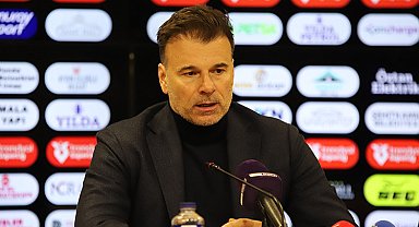 Aleksandar Stanojevic: 'Sonuçtan mutlu değiliz!'