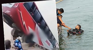 Bangladeş'te yolcu otobüsü nehre düştü: 24 kişi yaşamını yitirdi