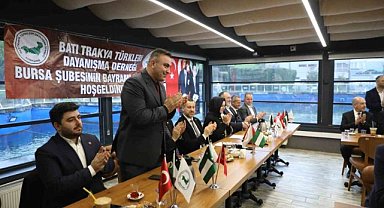 Batı Trakya Türkleri Bursa’da bayramlaştı