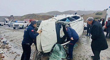Bingöl’de trafik kazası! 4 yaralı