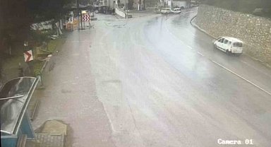 Bursa’da Bayram arifesinde feci kaza kamerada: 7 yaralı