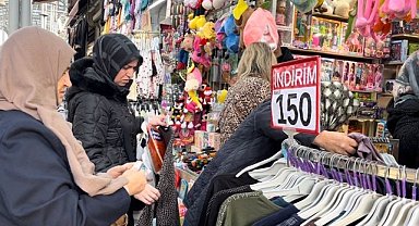 Bursa’da bayram hareketliliği çarşılara yansıdı