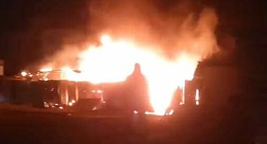 Bursa’da çiftlikte yangın