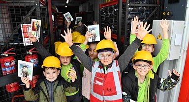 Bursa'da çocuklara afet farkındalık eğitimi