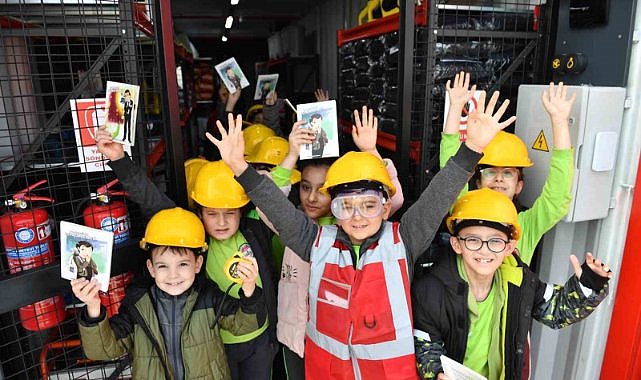 Bursa'da çocuklara afet farkındalık eğitimi