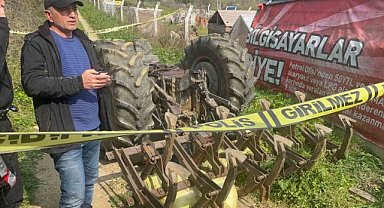 Bursa’da devrilen traktörün altında kalan sürücü hayatını kaybetti