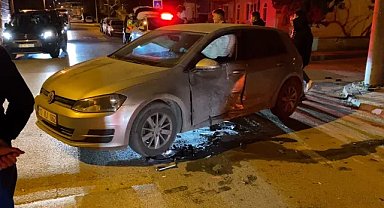 Bursa'da gece yarısı zincirleme kaza! Yaralılar var