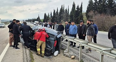 Bursa’da korkunç kaza!