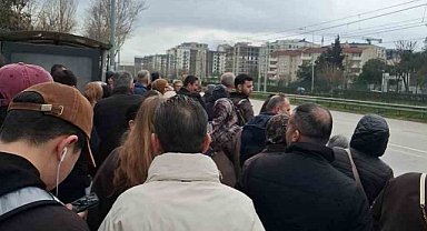 Bursa’da metro seferleri durdu