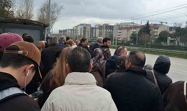 Bursa’da metro seferleri durdu