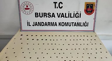 Bursa'da tarihi eser operasyonu! Onlarca sikke ele geçirildi