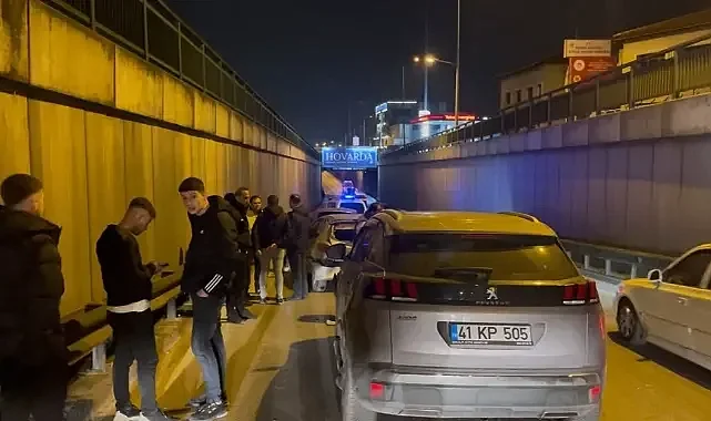 Bursa'da zincirleme kaza sonrası ortalık karıştı