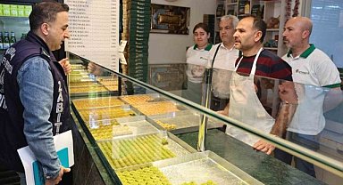 Bursa Nilüfer’de tatlı üreticilerine sıkı denetim