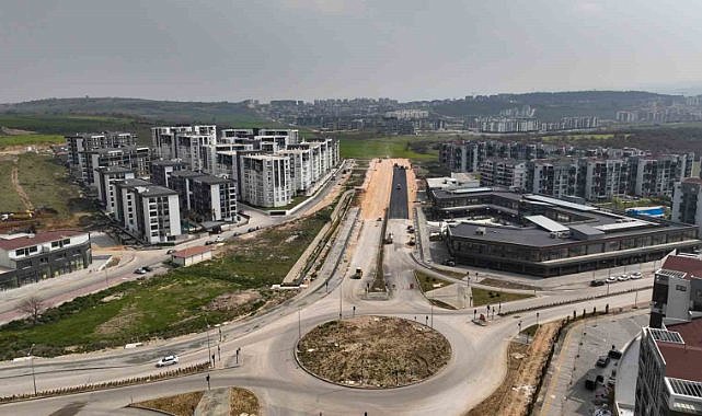 Büyükşehirle yeni yerleşimlere modern yollar