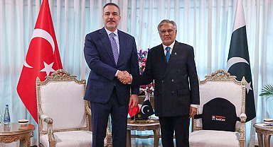 Dışişleri Bakanı Hakan Fidan Pakistan'da! İkili görüşmeler başladı