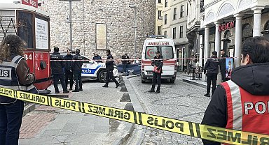 Galata Kulesi'nde intihar! Genç kadın hayatını kaybetti