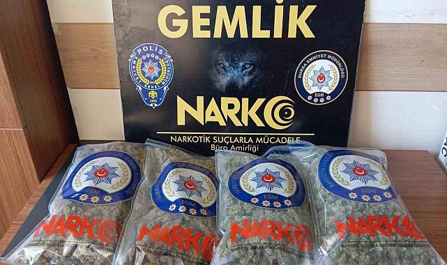 Gemlik’te uyuşturucu tacirlerine operasyon