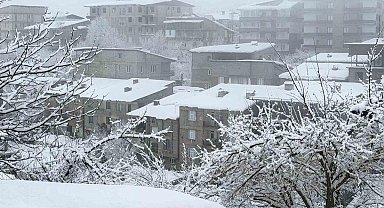 Hakkari’de kar yağışı