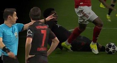 Halil Umut Meler'in son dakika penaltı kararı ortalığı karıştırdı! 'Kendini yere attı, penaltı değil!'