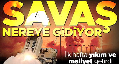 İlk hafta yıkım ve maliyet getirdi... İran savaşı nereye gidiyor