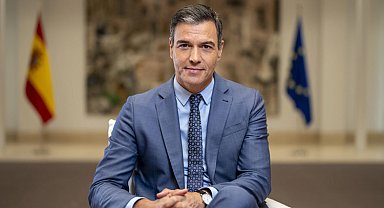 İspanya Başbakanı Sanchez'den Türk bayraklı paylaşım