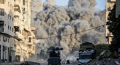 İsrail, Gazze Şeridi'ne saldırdı... 3'ü polis 6 Filistinli öldü