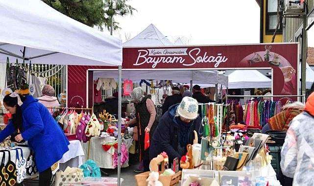 Kadın girişimciler ’Bayram Sokağı’ kapılarını açtı