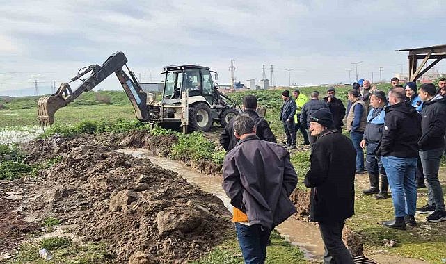 Karacabey Belediyesi doğal afetlere karşı tüm gücüyle sahada