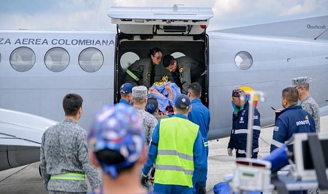 Kolombiya’da askerleri taşıyan uçak düştü… 8 kişi öldü, 73 kişi yaralandı