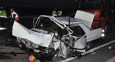 Manisa’da feci kaza: 2 ölü, 5 yaralı