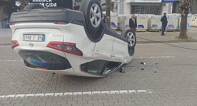 Marmaris'te alkollü sürücü kaza yaptı