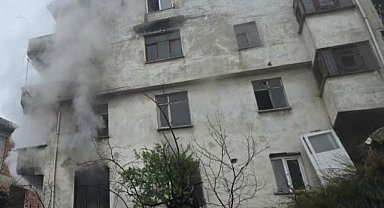 Mudanya’da apartmanda yangın paniği