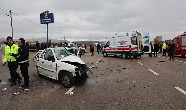 Nevşehir’de zincirleme trafik kazası: 2 ölü, 7 yaralı