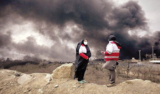 Savaşta 10. gün... Tahran’da petrol yağmuru