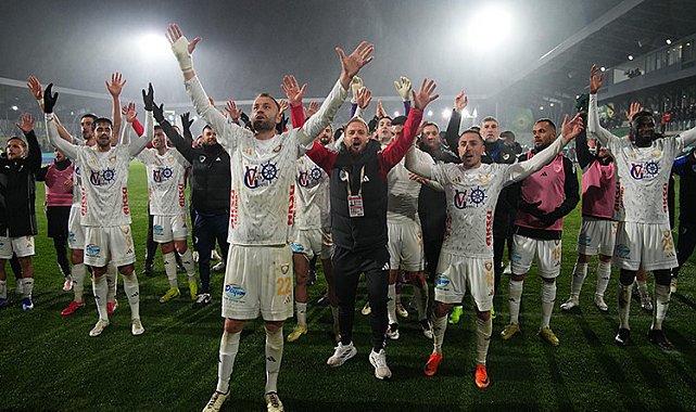 Süper Lig'e yükselme mücadelesinde Erzurumspor FK bir adım önde
