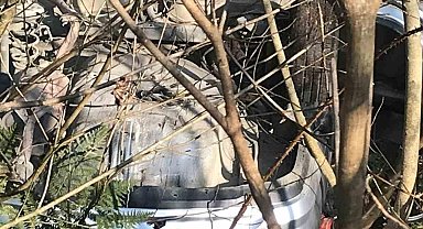 Trabzon’da trafik kazası: 2 yaralı