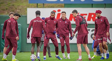 Trabzonspor, Galatasaray maçı hazırlıklarını sürdürdü!