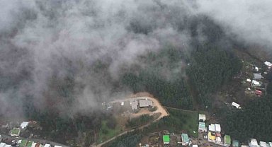 Uludağ’dan inen sis Bursa’yı sardı