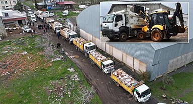 Vatandaşa yedireceklerdi: Tam 50 ton... Onlarca kamyonla taşıdılar