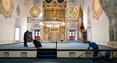 Yıldırım’da camilere bayram temizliği