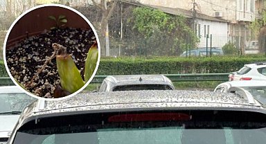 Bursa’da dolu sürprizi!